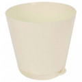 Горшок для цветов Easy Grow D 160 с прикорневым поливом Сливочный артикул фото 1 Горшок для цветов Easy Grow D 160 с прикорневым поливом Сливочный изображение 1 артикул 85275