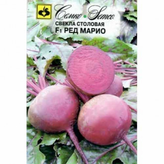 Свекла столовая Ред Марио F1 Семко изображение 2