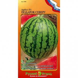 Арбуз Подарок Северу F1, семена изображение 15