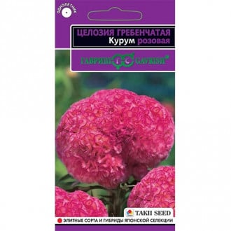 Целозия гребенчатая Курум розовая, семена изображение 3