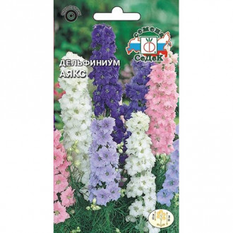 Дельфиниум Аякс, смесь окрасок изображение 11