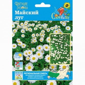 Газон цветущий Майский луг Русский огород НК изображение 6
