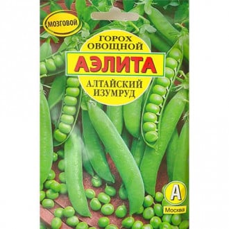 Горох овощной Алтайский изумруд Аэлита изображение 1