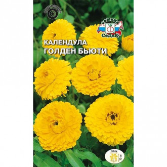 Календула Голден Бьюти, семена фото 16 Календула Голден Бьюти, семена изображение 16