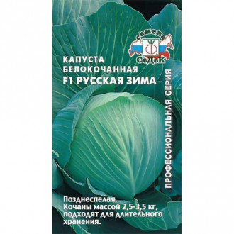 Капуста белокочанная Русская зима F1, семена изображение 6