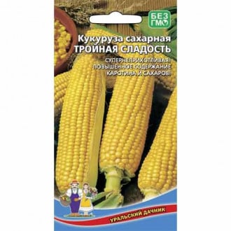 Кукуруза сахарная Тройная сладость Уральский дачник изображение 2