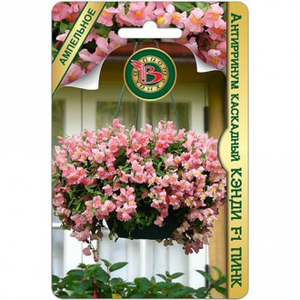 Львиный зев (антирринум) каскадный Кэнди Пинк F1 Биотехника изображение 11