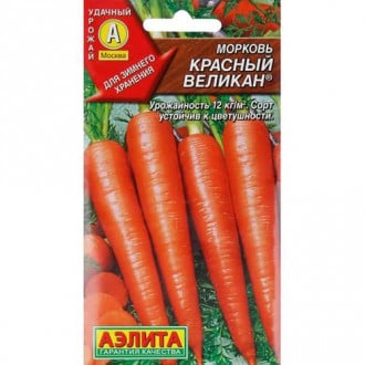 Морковь Красный великан Аэлита изображение 4
