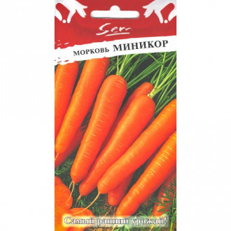 Морковь Миникор, семена изображение 4