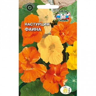 Настурция Фаина, смесь окрасок изображение 11