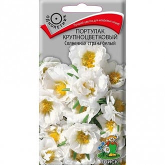 Портулак Солнечная страна белый, семена изображение 18