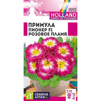 Примула Пионер Розовое пламя, семена изображение 11