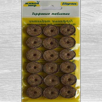 Таблетка торфяная Ellepress 27 мм изображение 9