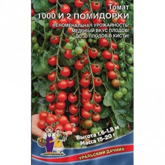 Томат 1000 и 2 помидорки, семена изображение 3