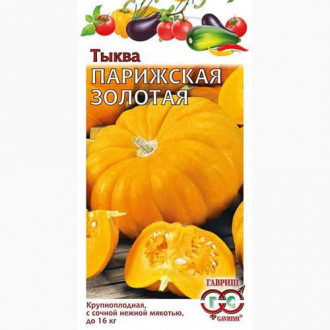Тыква Парижская золотая Гавриш изображение 4
