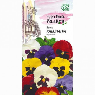 Виола Виттрока Клеопатра, смесь окрасок Гавриш изображение 13