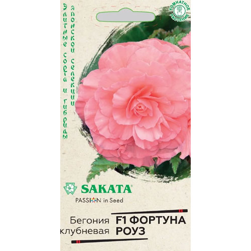 Бегония клубневая Фортуна Роуз F1 Гавриш изображение 1 артикул 66031
