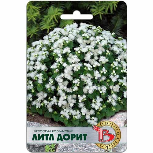 Агератум карликовый Литл Дорит Биотехника изображение 1 артикул 40416