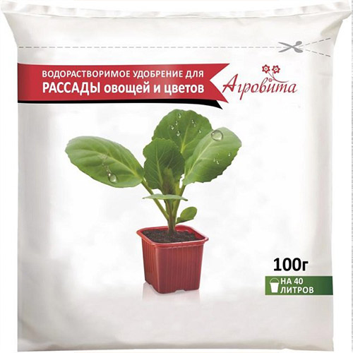 Удобрения Агровита для рассады овощей и цветов изображение 1 артикул 78367