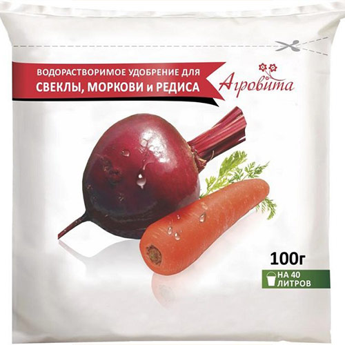 Удобрения Агровита для свеклы, моркови, редиса изображение 1 артикул 78368