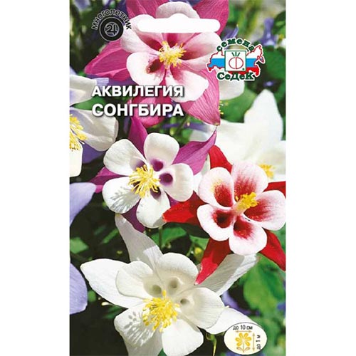 Аквилегия Сонгбира, смесь окрасок изображение 1 артикул 93623