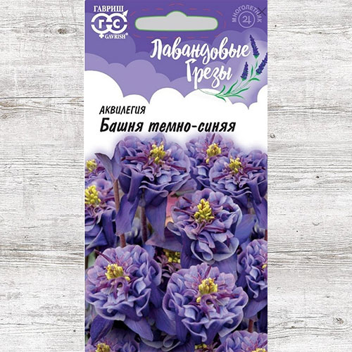 Аквилегия Башня темно-синяя Гавриш изображение 1 артикул 71109