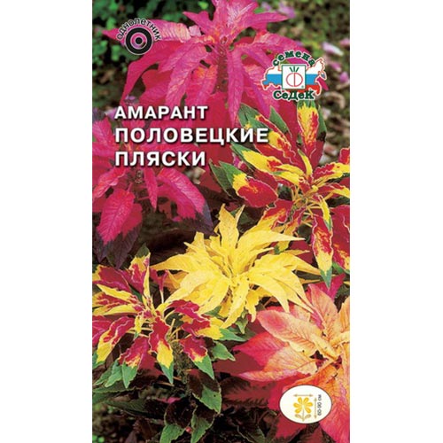 Амарант трехцветный Половецкие пляски, семена изображение 1 артикул 93632