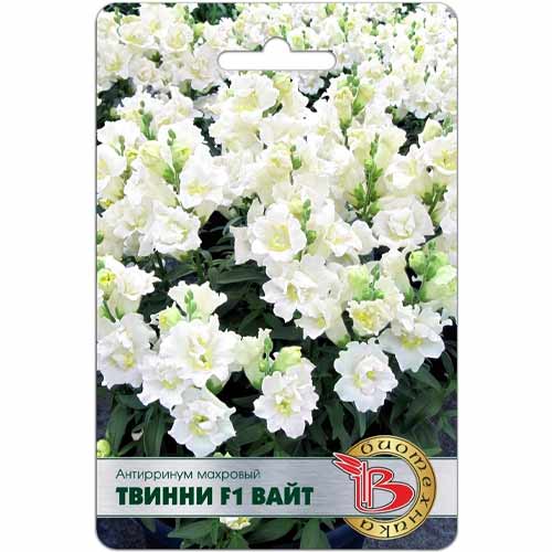 Антирринум махровый Твинни вайт F1 Биотехника изображение 1 артикул 40418
