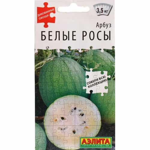 Арбуз Белые росы Аэлита изображение 1 артикул 40001