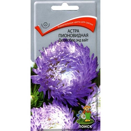 Астра Дюшес Блю энд Вайт, семена артикул фото 1 Астра Дюшес Блю энд Вайт, семена изображение 1 артикул 92877