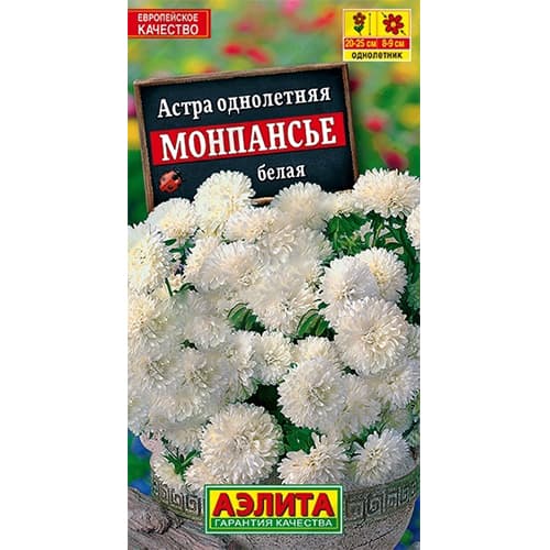 Астра Монпансье белая Аэлита изображение 1 артикул 40283