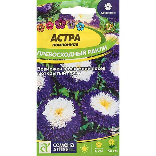 Астра Превосходный Ракли, семена артикул фото 1 Астра Превосходный Ракли, семена изображение 1 артикул 94123