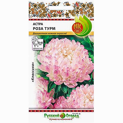 Астра Роза Турм, семена изображение 1 артикул 92435