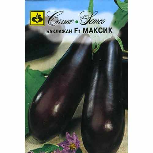 Баклажан Максик F1 Семко изображение 1 артикул 82631