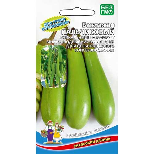 Баклажан Пальчиковый Уральский дачник изображение 1 артикул 83046