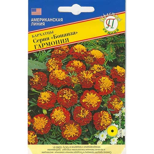 Бархатцы Бонанза Гармония Престиж изображение 1 артикул 81302