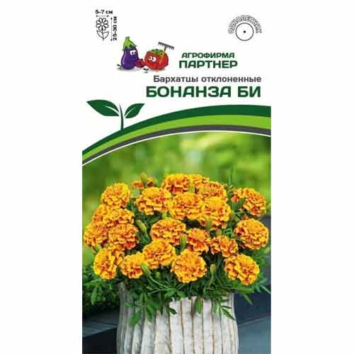 Бархатцы отклоненные Бонанза Би Партнер изображение 1 артикул 40736