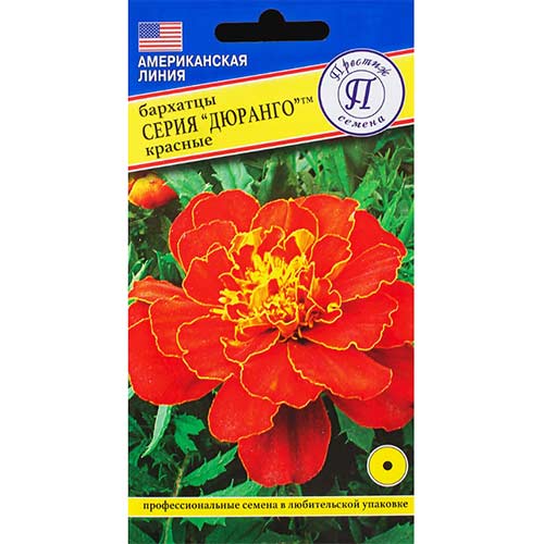 Бархатцы Дюранго красные Престиж изображение 1 артикул 73620