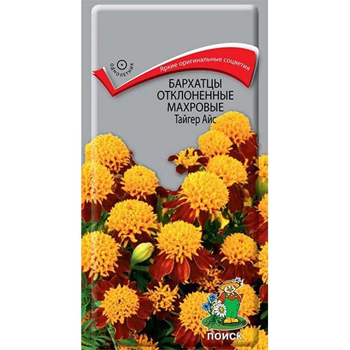 Бархатцы Тайгер Айс, семена изображение 1 артикул 92909