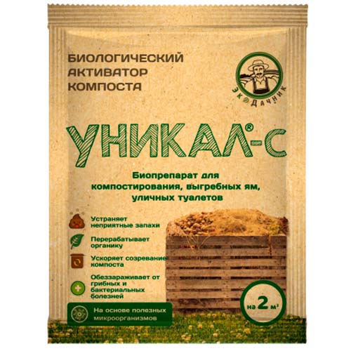 Биоактиватор Уникал для выгребных ям, туалетов и септиков артикул фото 1 Биоактиватор Уникал для выгребных ям, туалетов и септиков изображение 1 артикул 94927