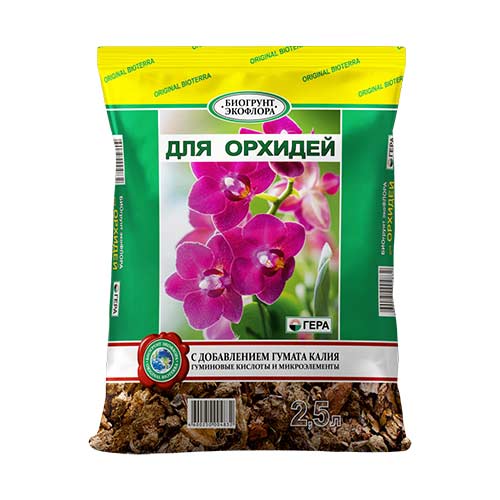 Биогрунт Гера для орхидей артикул фото 1 Биогрунт Гера для орхидей изображение 1 артикул 83236