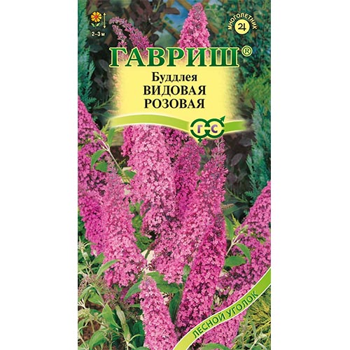 Буддлея Видовая розовая, семена изображение 1 артикул 91978