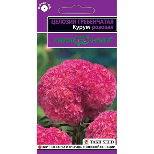 Целозия гребенчатая Курум розовая, семена изображение 1 артикул 92247