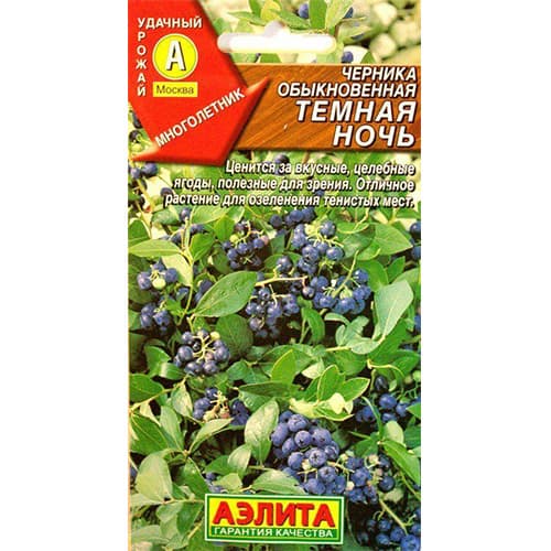 Черника обыкновенная Темная ночь Аэлита изображение 1 артикул 98799
