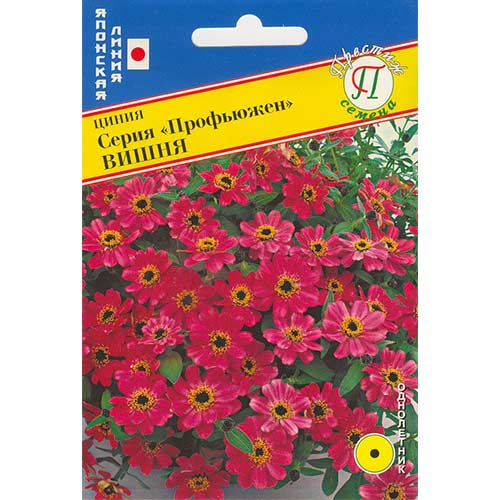Цинния Профьюжен Вишня Престиж изображение 1 артикул 81410