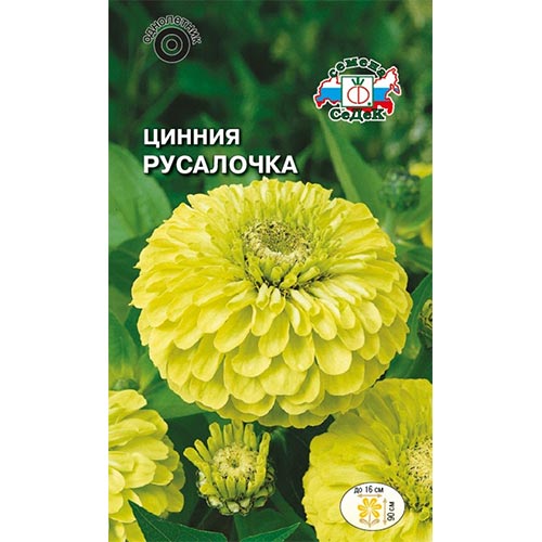 Цинния Русалочка, семена изображение 1 артикул 94009