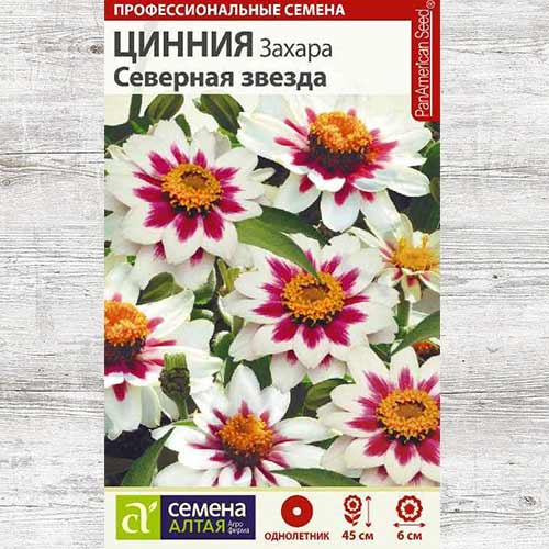Цинния Захара Северная звезда изображение 1 артикул 81816