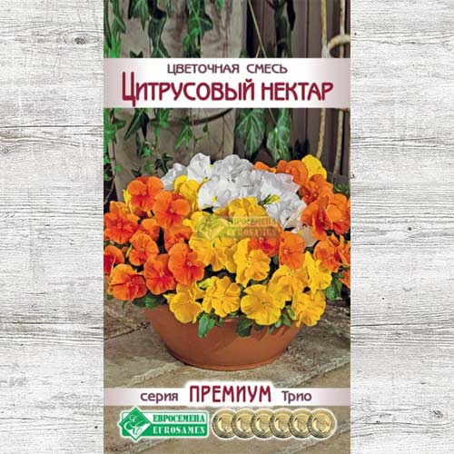 Цветочная смесь Цитрусовый нектар, смесь окрасок изображение 1 артикул 83440