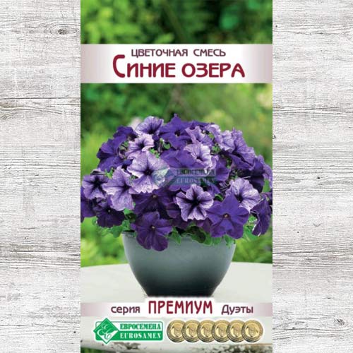 Цветочная смесь Синие озера, смесь окрасок изображение 1 артикул 83429