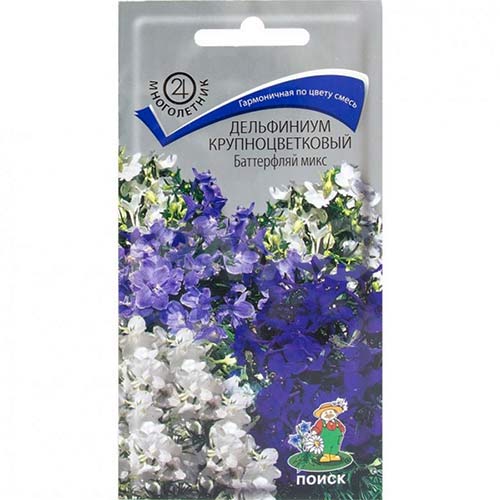Дельфиниум Баттерфляй, смесь окрасок Поиск артикул фото 1 Дельфиниум Баттерфляй, смесь окрасок Поиск изображение 1 артикул 84982
